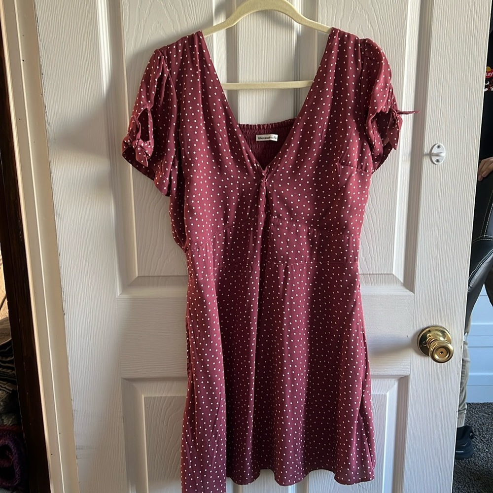 Pink Polka Dot Dress